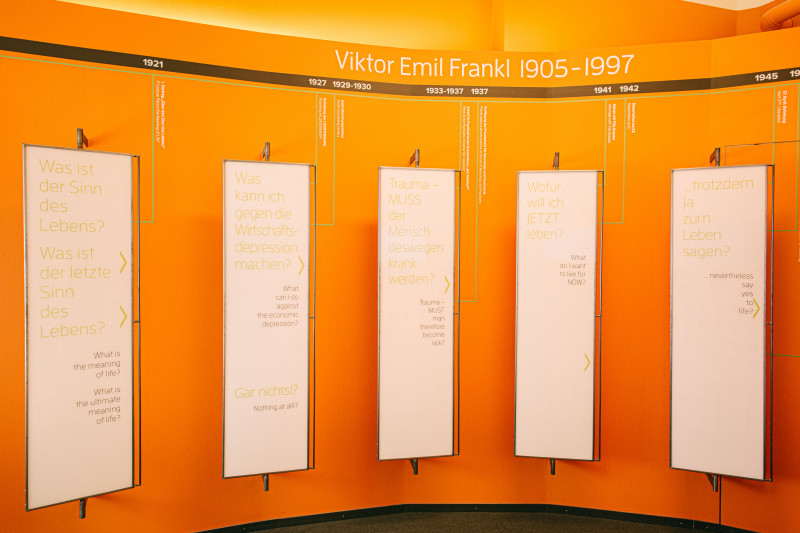 weltweit 1. Viktor Frankl Museum Wien